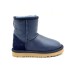 UGG KID'S CLASSIC METALLIC NAVY