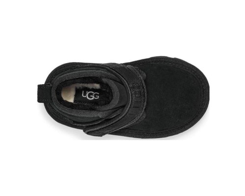 UGG KIDS BOOTS NEUMEL SNAPBACK BLACK