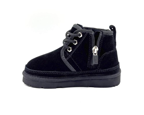 UGG KIDS BOOTS NEUMEL II ZIP BLACK