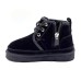 UGG KIDS BOOTS NEUMEL II ZIP BLACK