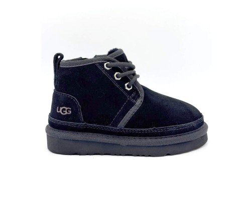 UGG KIDS BOOTS NEUMEL II ZIP BLACK