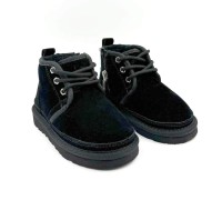 UGG KIDS BOOTS NEUMEL II ZIP BLACK