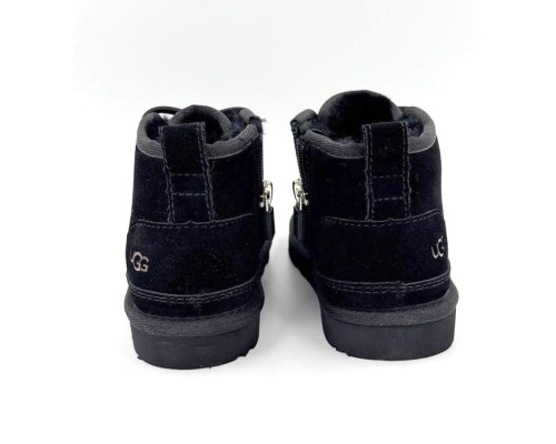 UGG KIDS BOOTS NEUMEL II ZIP BLACK