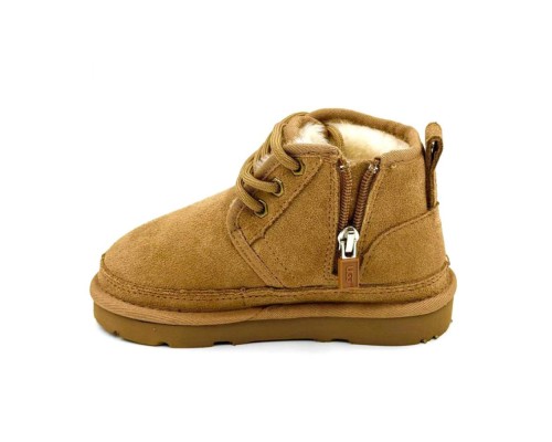 UGG KIDS BOOTS NEUMEL II ZIP CHESTNUT