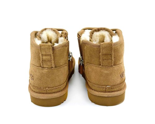 UGG KIDS BOOTS NEUMEL II ZIP CHESTNUT