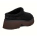 WOMEN'S NEW HEIGHTS COZY CLOG BLACK