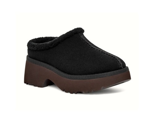 WOMEN'S NEW HEIGHTS COZY CLOG BLACK