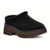 WOMEN'S NEW HEIGHTS COZY CLOG BLACK