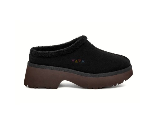 WOMEN'S NEW HEIGHTS COZY CLOG BLACK