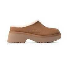 WOMEN'S NEW HEIGHTS COZY CLOG CHESTNUT
