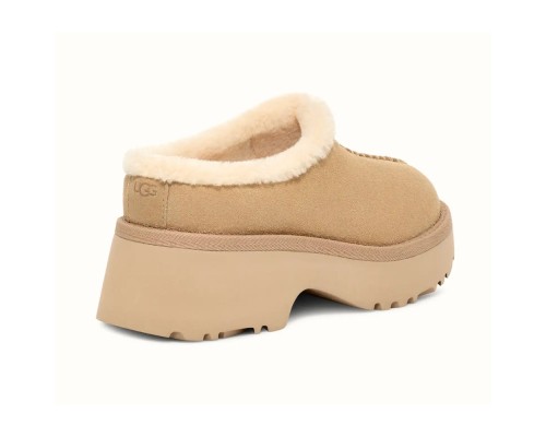 WOMEN'S NEW HEIGHTS COZY CLOG SAND
