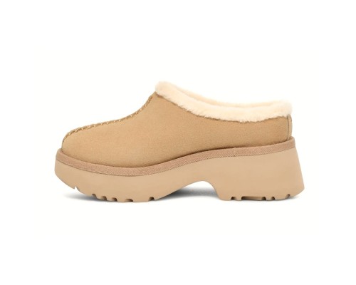 WOMEN'S NEW HEIGHTS COZY CLOG SAND
