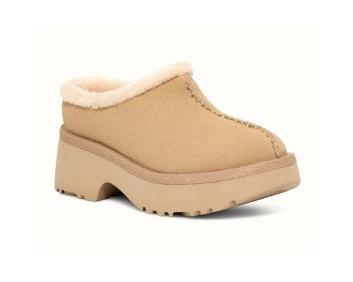 WOMEN'S NEW HEIGHTS COZY CLOG SAND