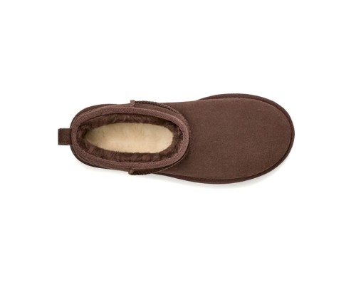 UGG CLASSIC ULTRA MINI PLATFORM CHOCOLATE