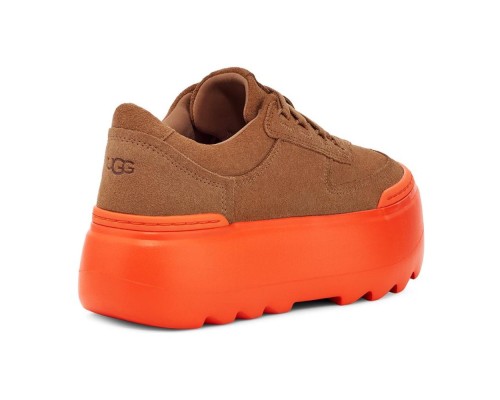 UGG MARIN MEGA LACE HERITAGE BRAID ORANGE SODA