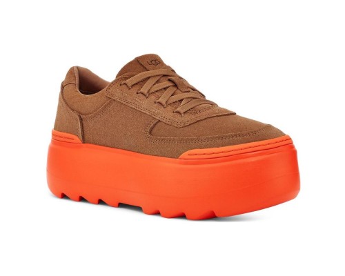 UGG MARIN MEGA LACE HERITAGE BRAID ORANGE SODA