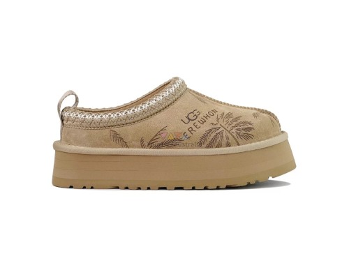 UGG WOMEN'S TASMAN TAZZ PLATFORM EREWHON SAND