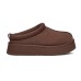 UGG WOMEN'S TASMAN TAZZ CHOCOLATE