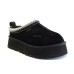 UGG WOMEN'S TASMAN TAZZ PLATFORM BLACK