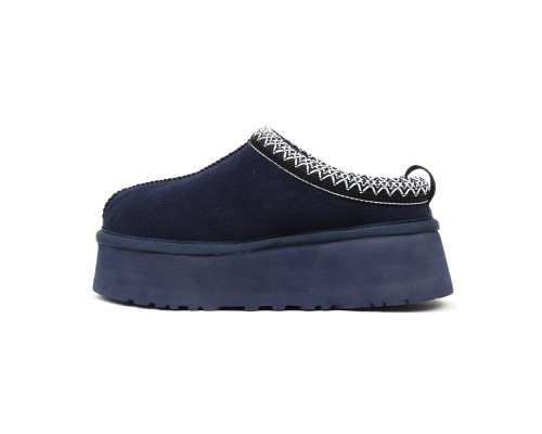 UGG WOMEN'S TASMAN TAZZ PLATFORM NAVY