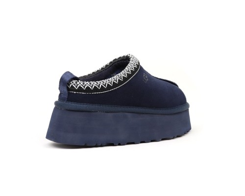UGG WOMEN'S TASMAN TAZZ PLATFORM NAVY