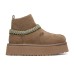 UGG CLASSIC TAZZ KNIT CHESTNUT ANTILOPE