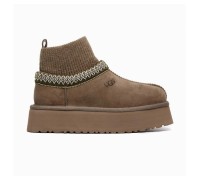 UGG CLASSIC TAZZ KNIT HICKORY