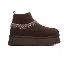 UGG CLASSIC TAZZ KNIT CHOCOLATE
