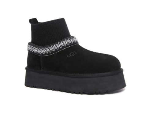 UGG CLASSIC TAZZ KNIT BLACK