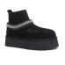 UGG CLASSIC TAZZ KNIT BLACK