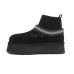 UGG CLASSIC TAZZ KNIT BLACK