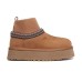 UGG CLASSIC TAZZ KNIT CHESTNUT