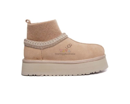 UGG CLASSIC TAZZ KNIT SAND