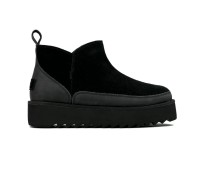 UGG ALINA PLATFORM BLACK