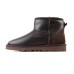 UGG CLASSIC II MINI METALLIC MAN'S CHOCOLATE