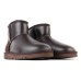 UGG CLASSIC II MINI METALLIC MAN'S CHOCOLATE