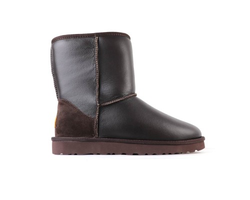UGG MEN'S CLASSIC SHORT II METALLIC CHOCOLATE