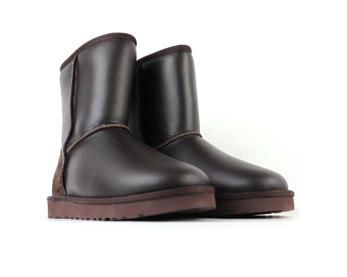 UGG MEN'S CLASSIC SHORT II METALLIC CHOCOLATE