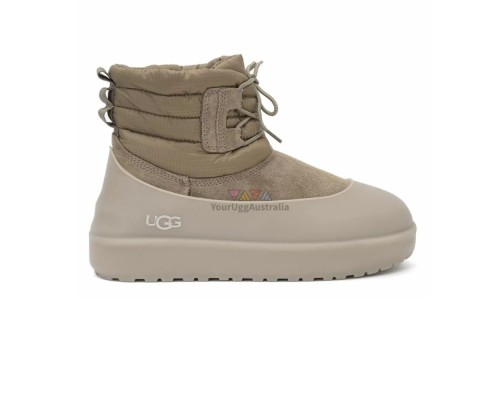 UGG CLASSIC MINI LACE-UP WEATHER DUNE