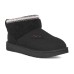 UGG CLASSIC ULTRA MINI LACK MAXI CURLY BOOT BLACK