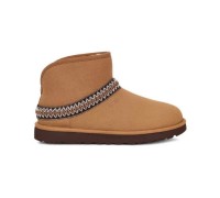 UGG CLASSIC MINI CRESENT CHESTNUT