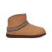 UGG CLASSIC MINI CRESENT CHESTNUT