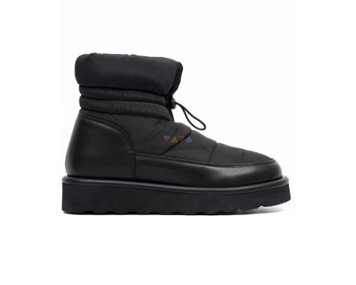 UGG CLASSIC MINI BLOW MATE BLACK