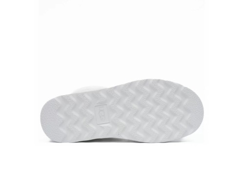 UGG CLASSIC MINI BLOW  WHITE