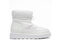 UGG CLASSIC MINI BLOW  WHITE