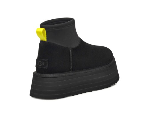 UGG CLASSIC MINI DIPPER BLACK