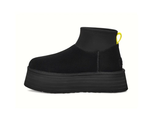 UGG CLASSIC MINI DIPPER BLACK