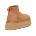 UGG CLASSIC MINI DIPPER CHESTNUT