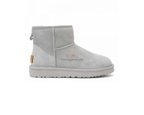 UGG CLASSIC MINI GREY-VIOLET