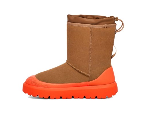 UGG CLASSIC SHORT WEATHER HYBRID CHESTNUT/ORANGE